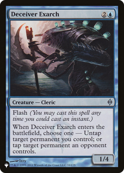 Deceiver Exarch (REGULAR) x1 - MTG The List PLST #NPH-33 - Image 1