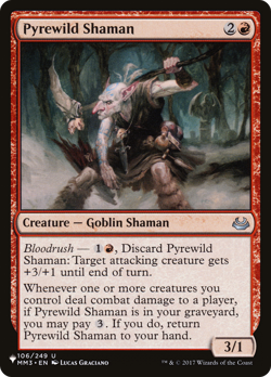 Pyrewild Shaman (REGULAR) x1 - MTG The List PLST #MM3-106 - Image 1