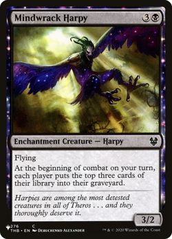 Mindwrack Harpy (REGULAR) x1 - MTG The List PLST #THB-276 - Image 1