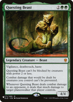 Questing Beast (REGULAR) x1 - MTG The List PLST #ELD-171 - Image 1