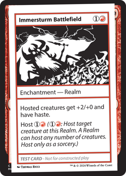 Immersturm Battlefield (REGULAR) x1 - MTG Mystery Booster 2 MB2 #564 - Image 1