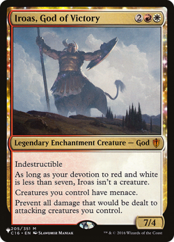 Iroas, God of Victory (REGULAR) x1 - MTG The List PLST #C16-205 - Image 1