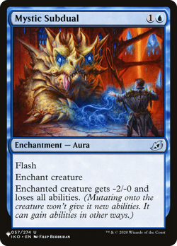 Mystic Subdual (REGULAR) x1 - MTG The List PLST #IKO-57 - Image 1