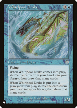 Whirlpool Drake (REGULAR) x1 - MTG The List PLST #APC-34 - Image 1