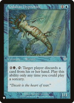 Vodalian Hypnotist (REGULAR) x1 - MTG The List PLST #INV-84 - Image 1