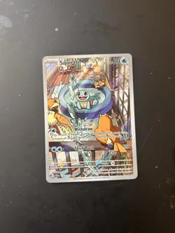 The Pokemon Company Squirtle 148/142 Sv07 Stellar Crown Illustration Rare Holo - Image 3