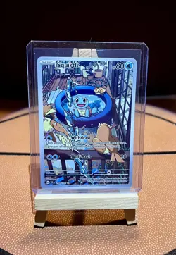Pokemon Squirtle Illustration Rare 148/142 Sv07 Stellar Crown Holo - Image 1