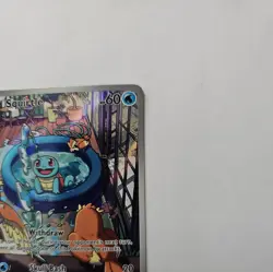 Squirtle 148/142 Sv07: Stellar Crown Holo Special Illustration Rare SIR - Image 2