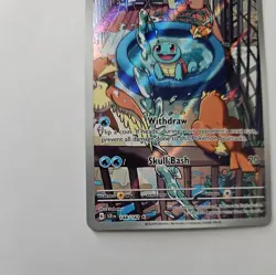 Squirtle 148/142 Sv07: Stellar Crown Holo Special Illustration Rare SIR - Image 4