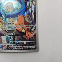 Squirtle 148/142 Sv07: Stellar Crown Holo Special Illustration Rare SIR - Image 5