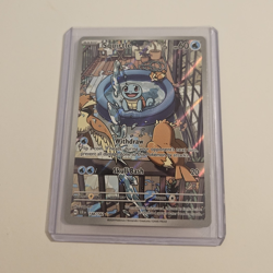 Pokemon Squirtle 148/142 Illustration Rare Holo Sv07: Stellar Crown - Image 1