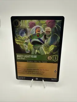 Disney Lorcana Wilds Unknown Buzz Lightyear 76/204 Common Foil Near Mint - Image 1