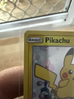 Pikachu SM162 Team Up Blister Promo Holo NM Pokemon Card TCG PSA 10 Worthy - Image 3
