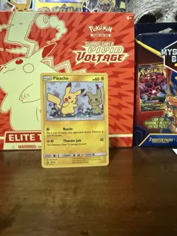 Pokemon TCG: Pikachu Promo Team Up SM162 NM+ - Image 1