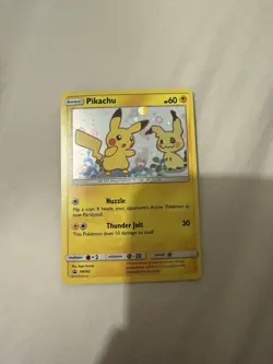 Pikachu SM162 - Pokemon TCG Black Star Promo - Image 1