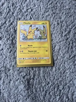 Pikachu SM162 Holo Promo Pokemon TCG Card 2019 - Image 3