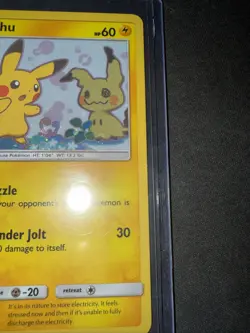 Pokemon TCG Pikachu SM162 Holo Promo - English Black Star Promos 60 HP *READ* - Image 3