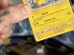 Pokemon Pikachu TCG Sun Moon Black Star Promo Holo Card SM162 - Image 2