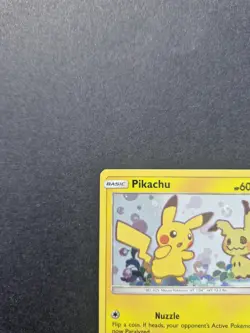 Pokemon Pikachu TCG Sun Moon Black Star Promo Holo Card SM162 - Image 4