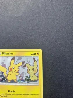 Pokemon Pikachu TCG Sun Moon Black Star Promo Holo Card SM162 - Image 5