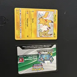 Pokemon TCG Pikachu SM162 Promo Holo Near Mint - Image 1