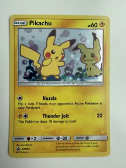 Pokemon TCG - Pikachu SM162 - Image 1