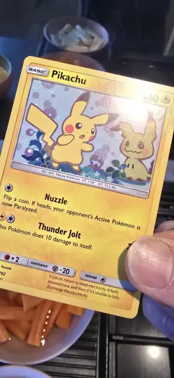 Pokemon Pikachu TCG Sun & Moon SM162 Holo Promo Card - Image 4
