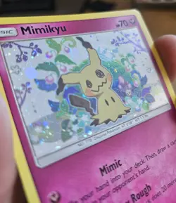 Pokemon TCG BLACK STAR PROMO SM162/163 Pikachu and Mimikyu - Image 3