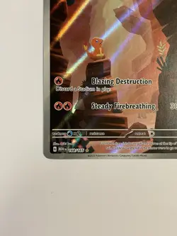 The Pokemon Company Charmander 168/165 SV 151 IR Full Art Holo English 2023 - Image 5
