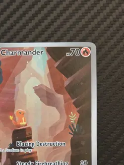 Charmander 168/165 SV Scarlet & Violet 151 IR Holo English 2023 HP 70 - Image 4
