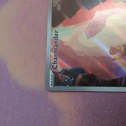 Charmander 168/165 Scarlet & Violet 151 2023 Illustration Rare IR Pokemon TCG - Image 5