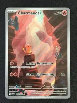 Charmander 168/165 IR Illustration Rare 151 SV2a Pokemon TCG English - Image 1