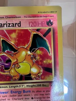Pokemon Jumbo Card Charizard Promo CoroCoro Comic Japanese Vintage2 1999 - Image 3