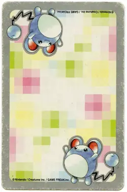 2000 Teddiursa Jack of Hearts Pokemon Silver Part 2 Playing Card Japan Original - Image 3