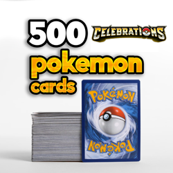 500 Celebrations Pokemon Cards - Bulk Lot Pack - Image 1