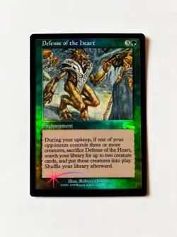 Defense of the Heart - MTG - Shooting Star Foil - Urza's Legacy 100/143 - Image 1