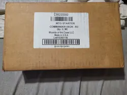 MTG Magic Starter Commander 5 Deck Set Factory Sealed in Original Shipper Box - Image 1
