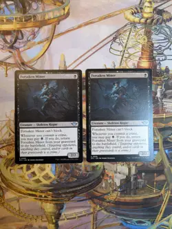 MTG Forsaken Miner (X2) - OTJ - Mint - Image 1