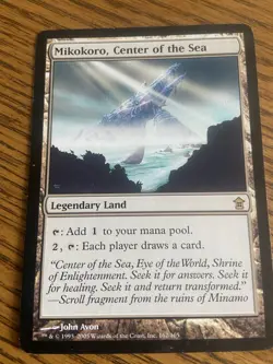 MTG Mikokoro, Center Of The Sea Saviors Of Kamigawa 162 - Image 1