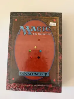 1995 Magic The Gathering 4th Edition Starter Deckmaster Factory Sealed Box! - Image 1