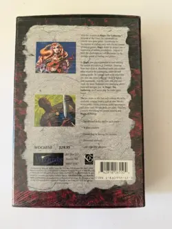 1995 Magic The Gathering 4th Edition Starter Deckmaster Factory Sealed Box! - Image 2