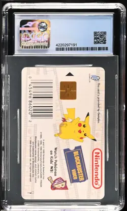 CGC Graded PRISTINE 10 1999 Jigglypuff Pokemon Snap Nintento White - Image 2
