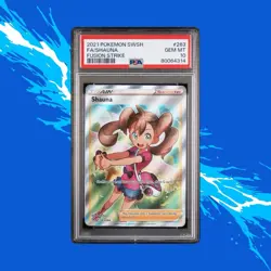Shauna 263/264 PSA 10 GEM MT 2021 Pokemon SWSH Fusion Strike - Image 1