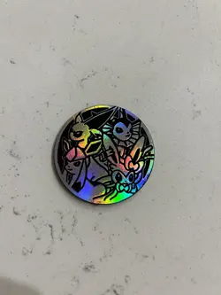 2021 Evolving Skies Pokemon Center ETB Coin Espeon, Glaceon, Sylveon, & Vaporeon - Image 1