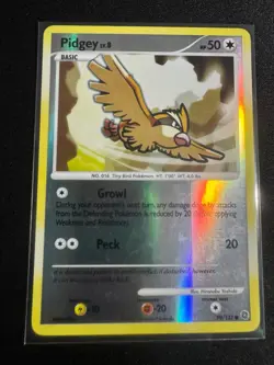 Pokemon TCG Pidgey 99/132 Reverse-Holo Diamond & Pearl Secret Weapons 2007 NM - Image 1
