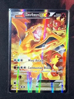 Pokemon Charizard EX #XY121 Holo Ultra Rare Black Star Promos HP+ - Image 1