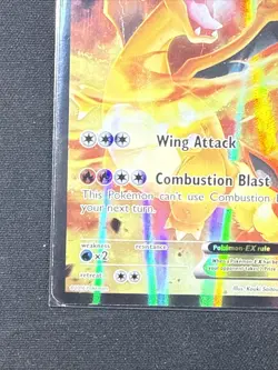 Pokemon Charizard EX #XY121 Holo Ultra Rare Black Star Promos HP+ - Image 2