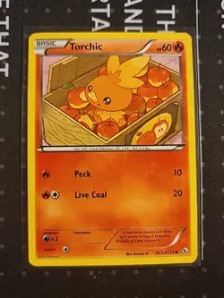 2013 Pokemon TCG Legendary Treasures: Radiant Collection Torchic RC5/RC25 CMN LP - Image 1
