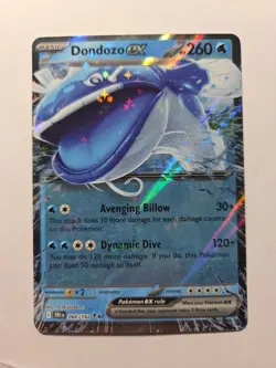 Dondozo ex 066/182 Sv10: Destined Rivals Holo DRI Near Mint Nm Pokemon Tcg - Image 1