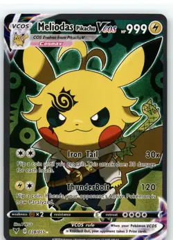 Pokemon Pikachu Poncho Cosplay - Meliodas Pikachu VCOS - Fan Art Non TCG - Image 1